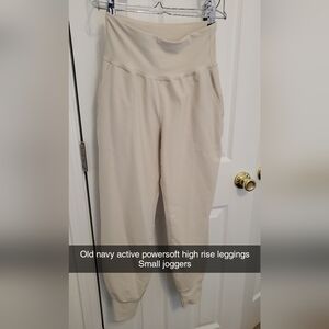 Old navy high rise legging joggers